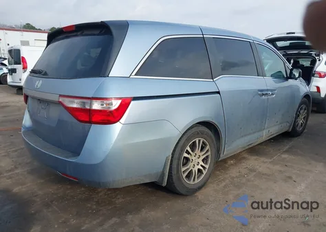 2011 Honda Odyssey Ex-L z USA, uszkodzony, nr VIN 5FNRL5H69BB089608